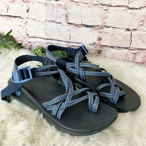 Chaco Z Eddy X2 Blue Sandals Size 7